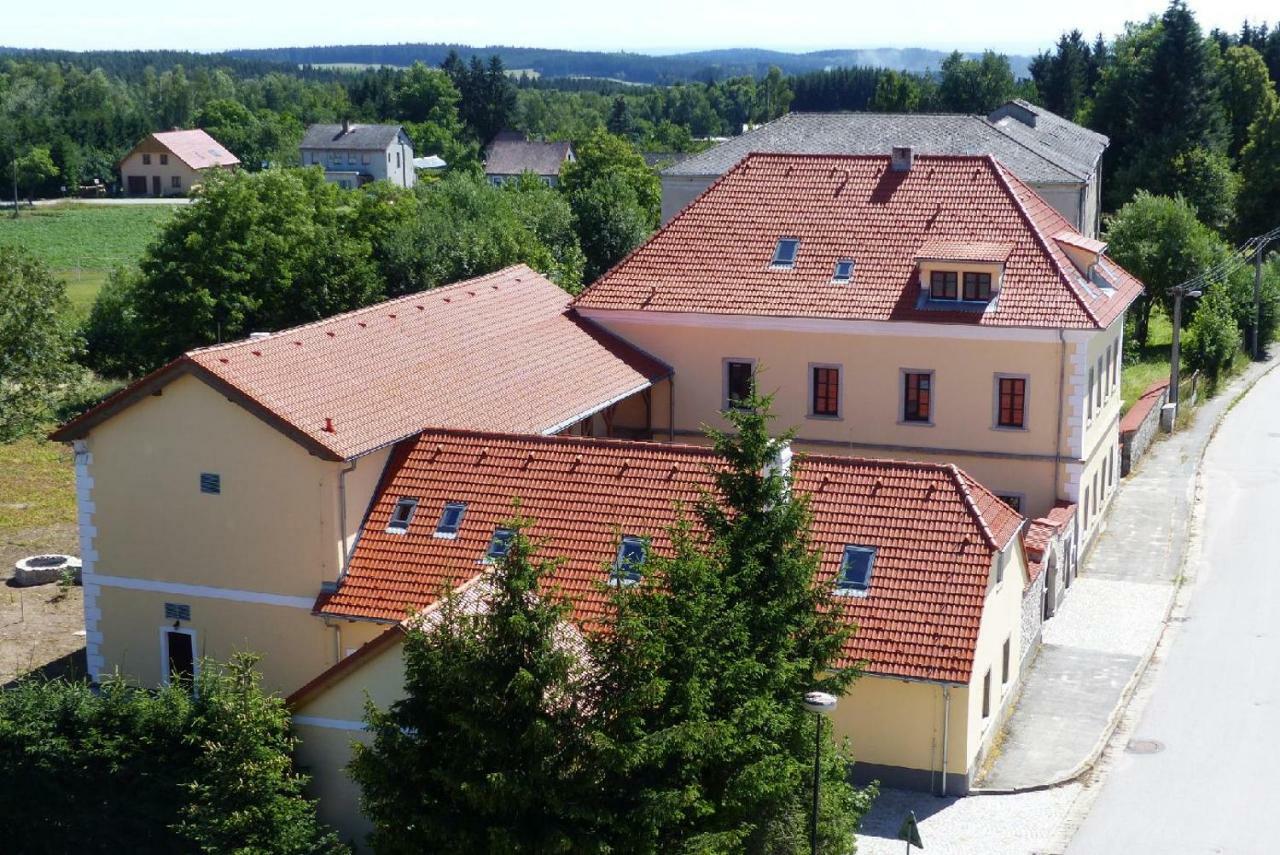 Penzion Hurky Nová Bystřice Eksteriør billede